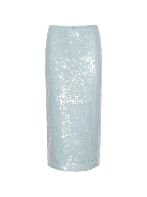 sequin pencil midi skirt by ROTATE BIRGER CHRISTENSEN
