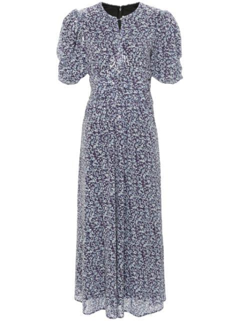 sequinned printed maxi dress by ROTATE BIRGER CHRISTENSEN