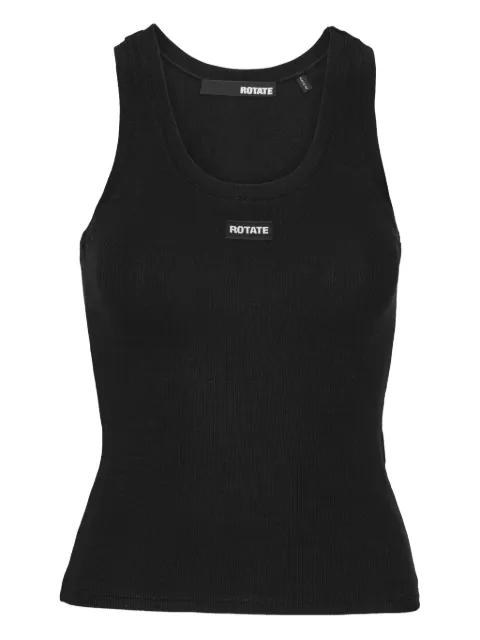 sleeveless logo-detail top by ROTATE BIRGER CHRISTENSEN