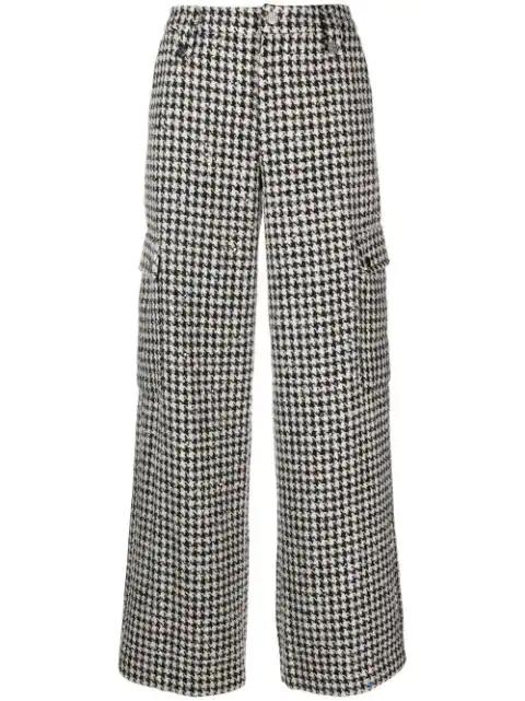 sparkly houndstooth trousers by ROTATE BIRGER CHRISTENSEN