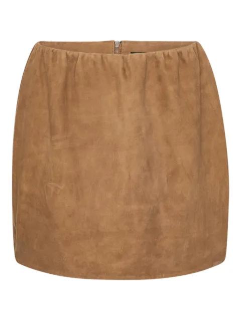 suede mini skirt by ROTATE BIRGER CHRISTENSEN