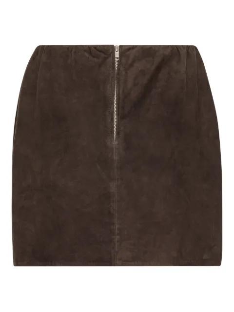 suede mini skirt by ROTATE BIRGER CHRISTENSEN