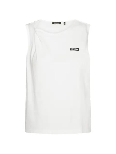 twisted-detail tank top by ROTATE BIRGER CHRISTENSEN