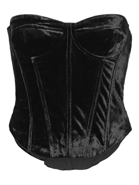 velvet bustier top by ROTATE BIRGER CHRISTENSEN