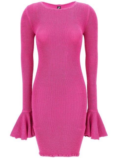 x Reina Olga crinkled mini dress by ROTATE BIRGER CHRISTENSEN