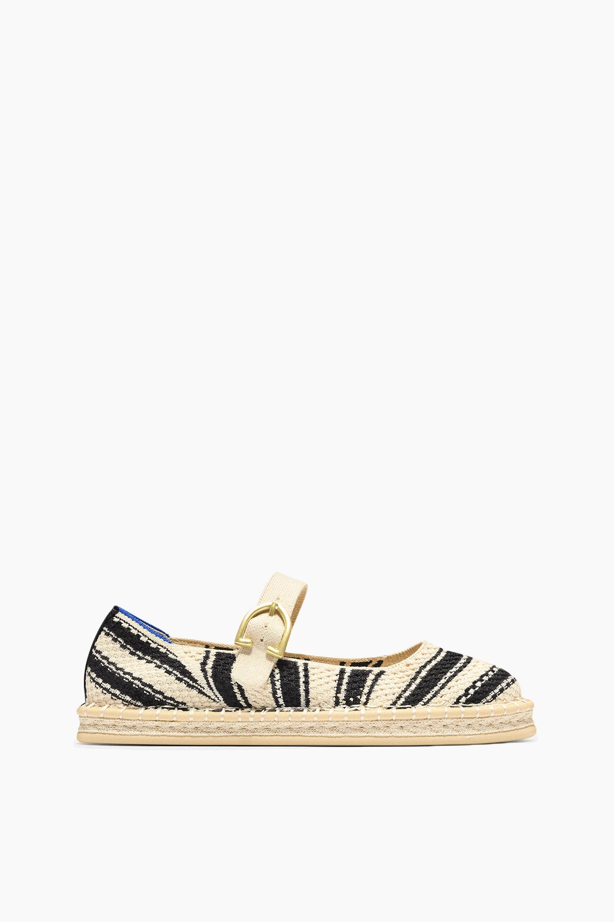 The Espadrille Mary Jane in Compass Stripe by ROTHY'S