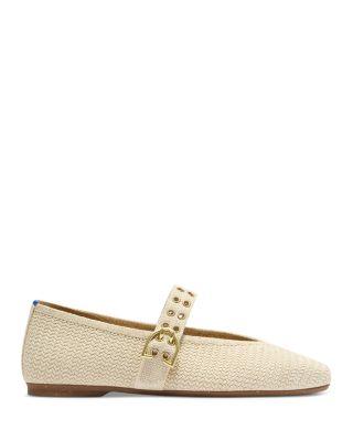 Women's Max Buckle Knit Mesh Mary Jane Flats by ROTHY'S