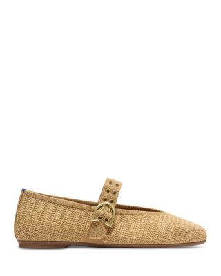 Women's Max Buckle Knit Mesh Mary Jane Flats by ROTHY'S