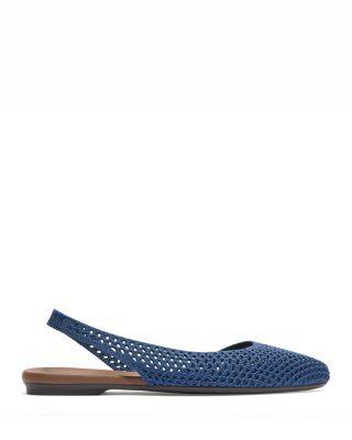 Women's The Almond Mesh Slingback Flats by ROTHY'S