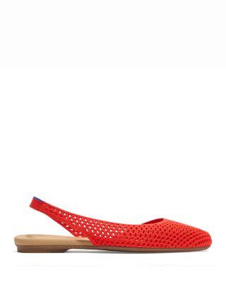 Women's The Almond Mesh Slingback Flats by ROTHY'S