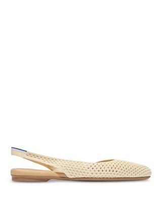 Women's The Almond Mesh Slingback Flats by ROTHY'S