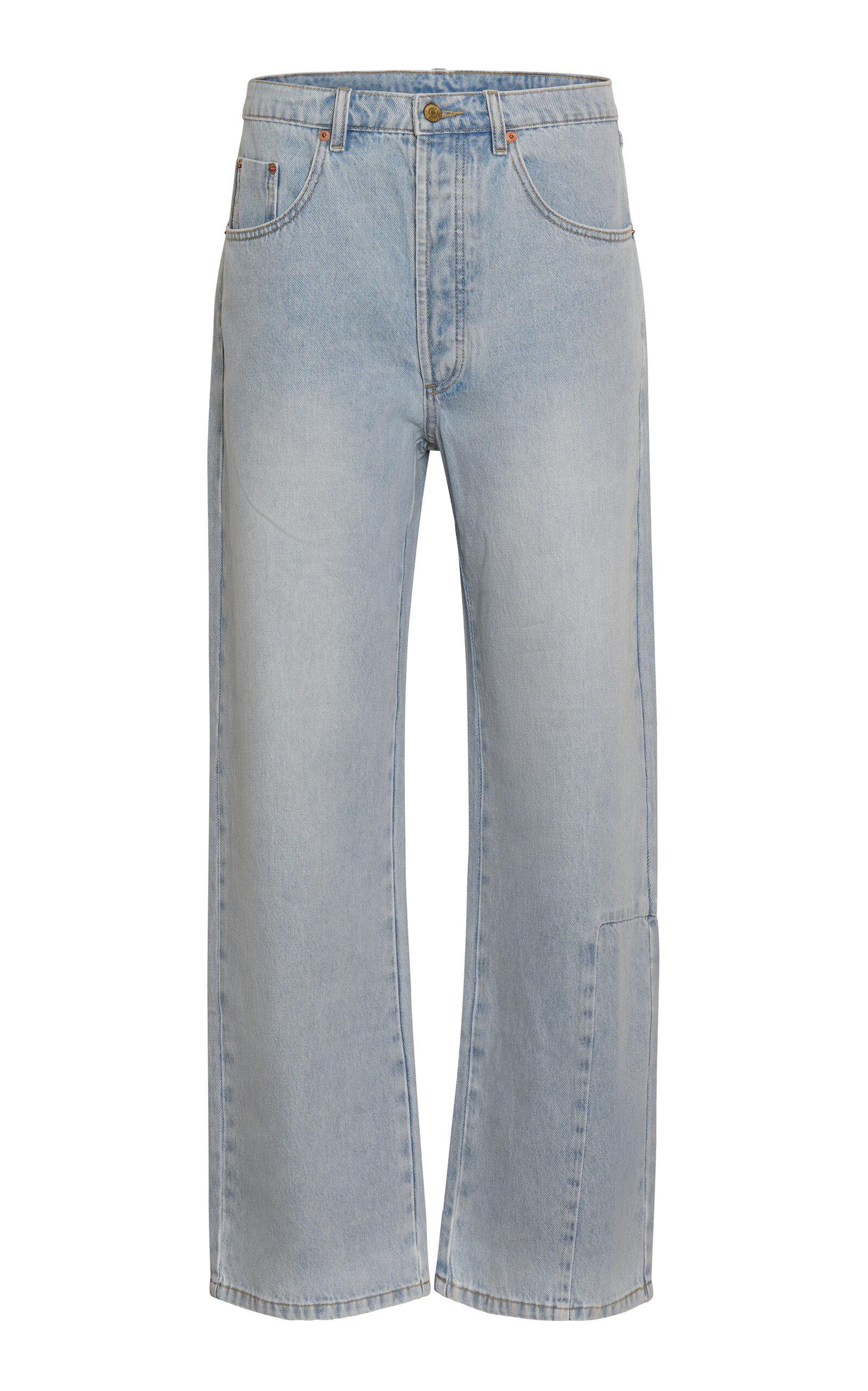 Roucha Darius Mid-Rise Straight-Leg Jeans - Moda Operandi by ROUCHA