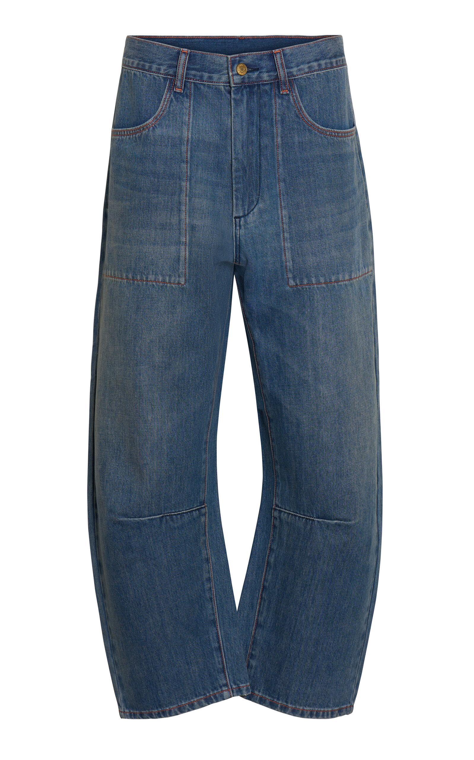 Roucha Pye High-Rise Barrel-Leg Jeans -oda Operandi by ROUCHA