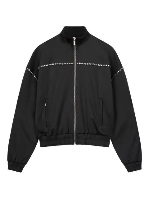 stud-detail track jacket by ROUGH.