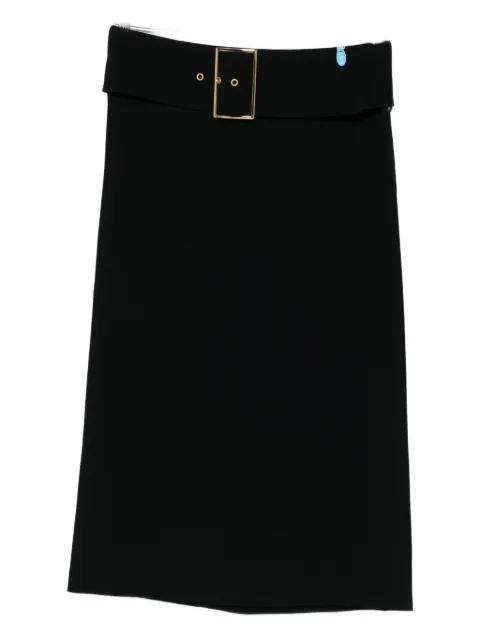 buckle mini skirt by ROWEN ROSE