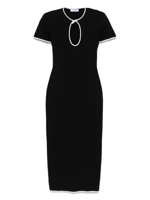 cut-out maxi dress by ROWEN ROSE