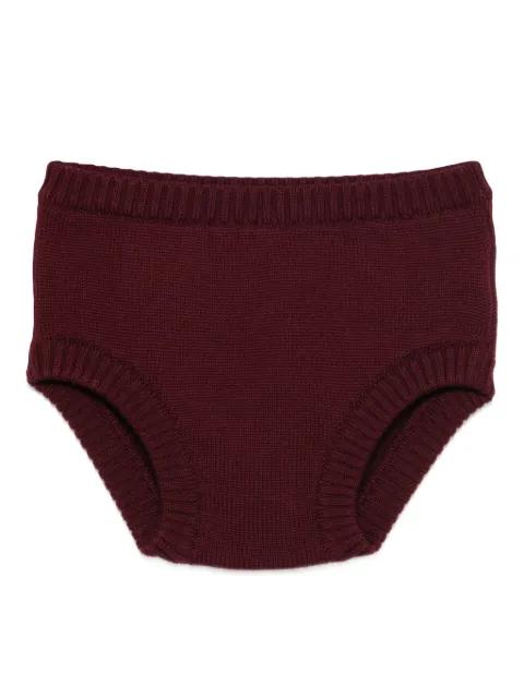 knitted shorts by ROWEN ROSE