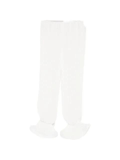 ruffled-detail trousers by ROWEN ROSE