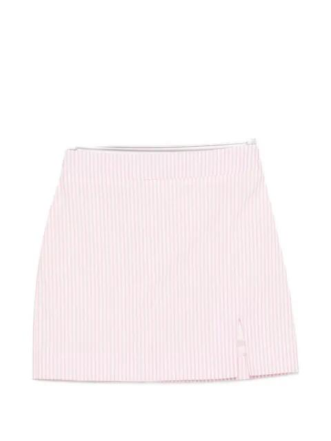 striped mini skirt by ROWEN ROSE