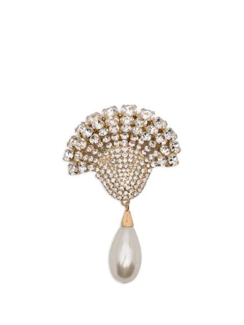 teardrop embellished earrings by ROWEN ROSE