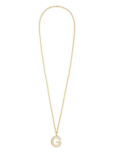 Big Puffy Initial necklace by ROXANNE ASSOULIN