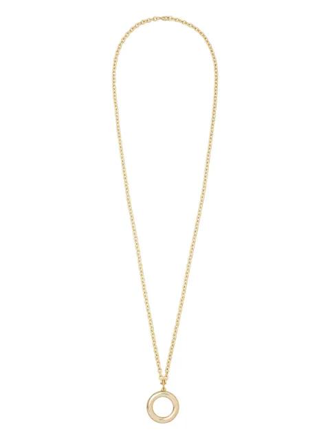 Big Puffy Initial necklace by ROXANNE ASSOULIN