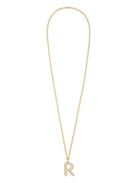 Big Puffy Initial necklace by ROXANNE ASSOULIN