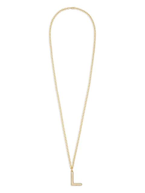 Big Puffy Initial necklace by ROXANNE ASSOULIN