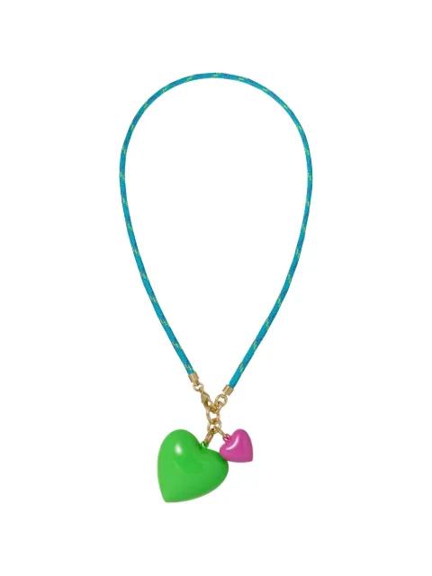 Happy Cord heart-pendant necklace by ROXANNE ASSOULIN