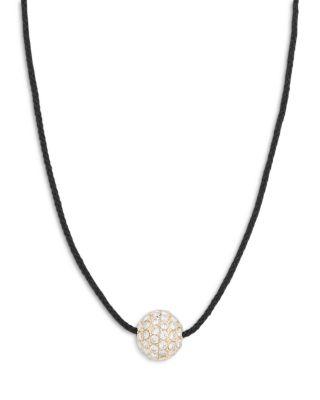 Pav&eacute; Ball Necklace by ROXANNE ASSOULIN