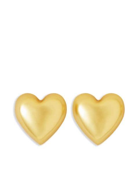 Puffy Heart earrings by ROXANNE ASSOULIN