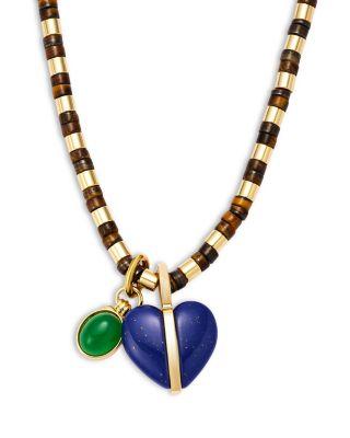 Semi Precious Heishi Necklace by ROXANNE ASSOULIN