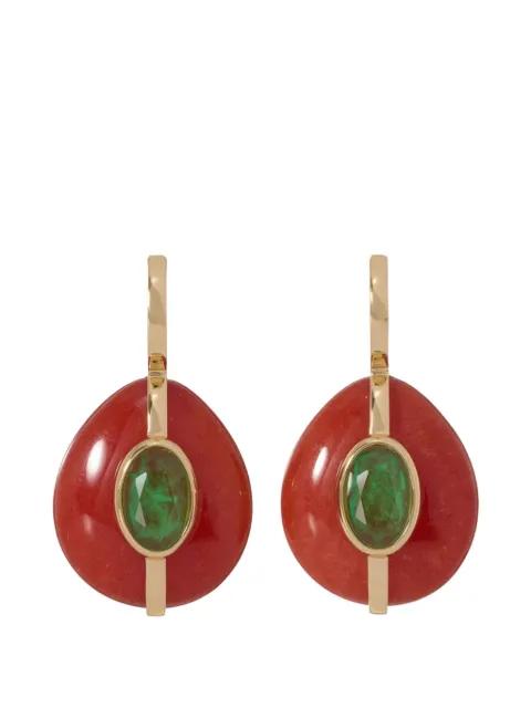 Stone Pebble earrings by ROXANNE ASSOULIN