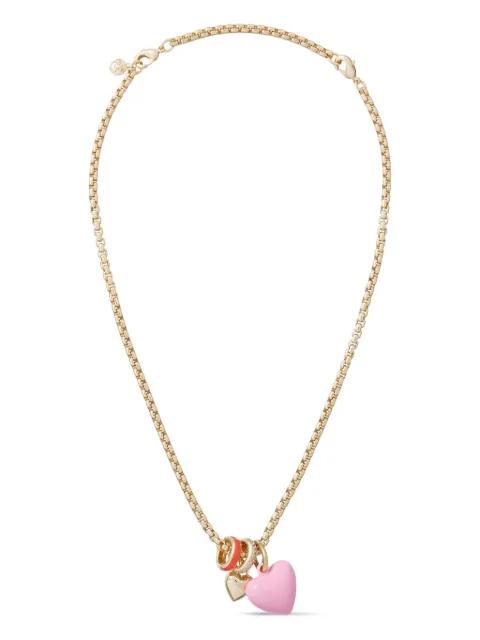 The Box Chain heart-pendant necklace by ROXANNE ASSOULIN
