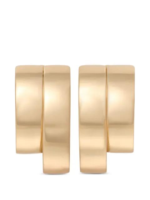 The Double Up Hoop earrings by ROXANNE ASSOULIN
