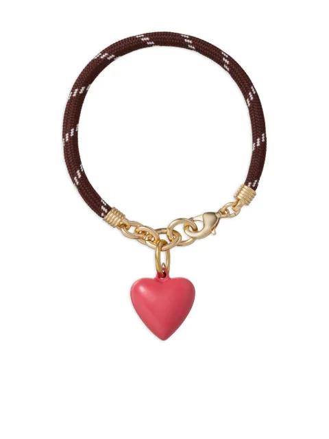 The Happy cord charm bracelet by ROXANNE ASSOULIN