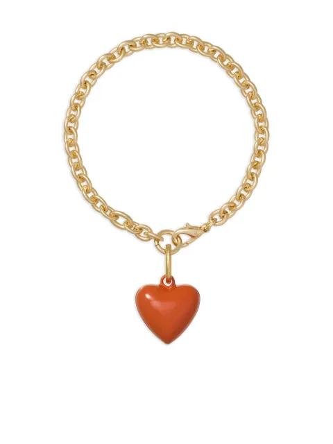 The Mini Puffy heart-charm bracelet by ROXANNE ASSOULIN