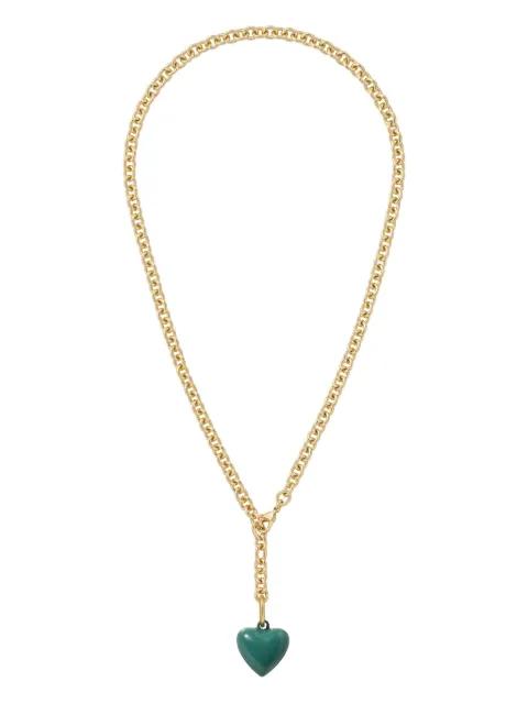 The Mini Puffy heart-charm necklace by ROXANNE ASSOULIN