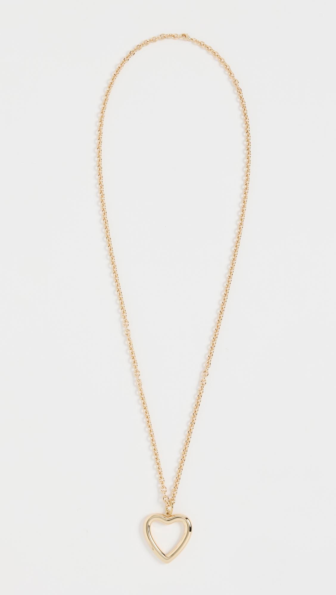 The Open Heart Necklace by ROXANNE ASSOULIN