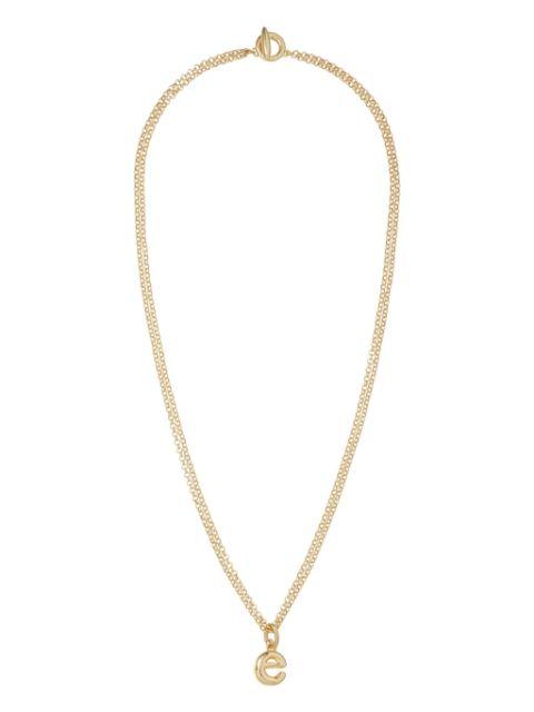 The Puffy Initial necklace by ROXANNE ASSOULIN