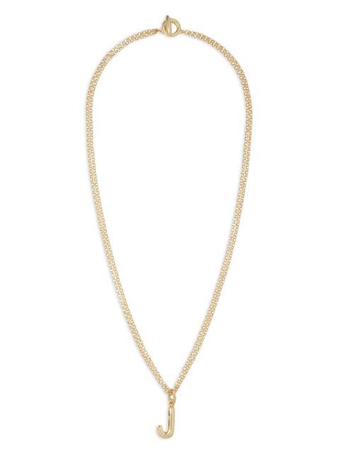 The Puffy Initial necklace by ROXANNE ASSOULIN