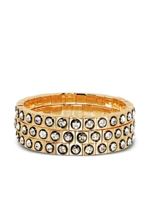 The Royal bracelet (set of three) by ROXANNE ASSOULIN
