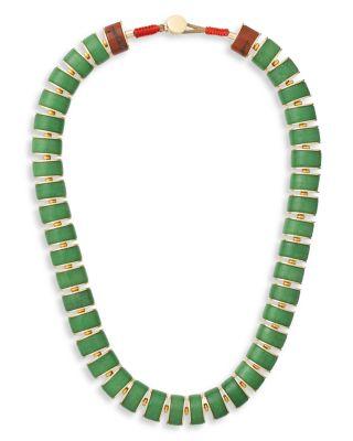 The Stone Slice Necklace by ROXANNE ASSOULIN