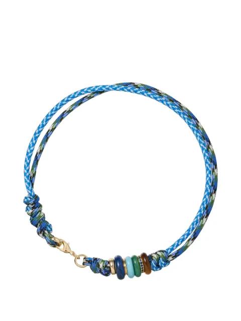 The Super Size Happy Cord necklace by ROXANNE ASSOULIN