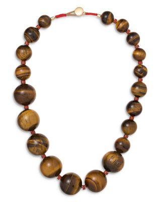 The Very Big Bead Stone Necklace by ROXANNE ASSOULIN