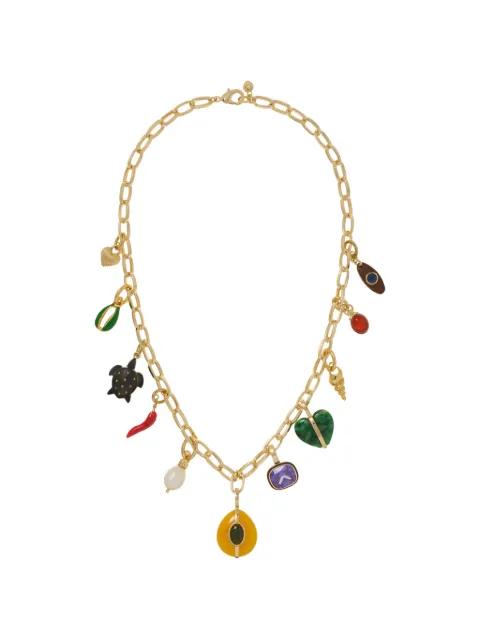 Tiny Treasures charm necklace by ROXANNE ASSOULIN