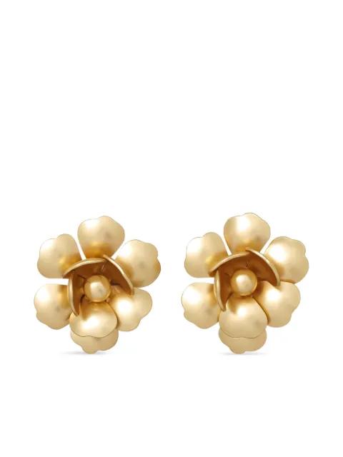 flower earrings by ROXANNE ASSOULIN