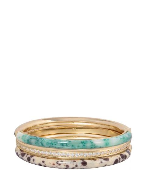 stacked bracelet by ROXANNE ASSOULIN