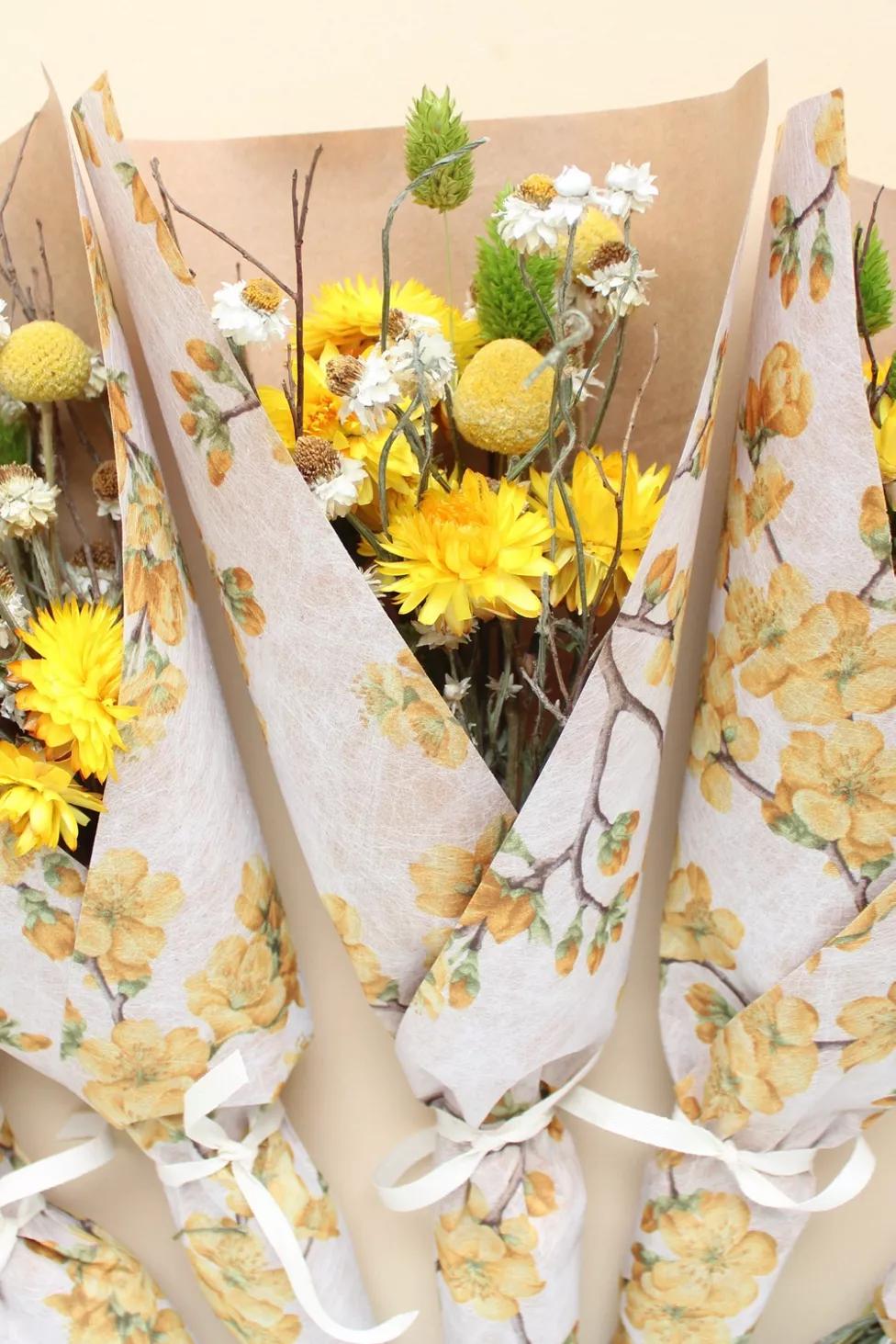 Roxanne’s Dried Flowers Lemon Blossom Bouquet by ROXANNE'S DRIED FLOWERS