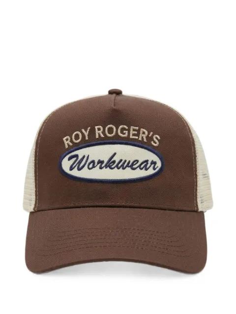 Workwear logo-patch baseball cap by ROY ROGERS